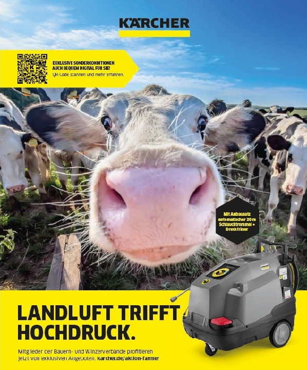 Kärcher Aktion 2026: Sonderaktion für Mitglieder im Thüringer Bauernverband